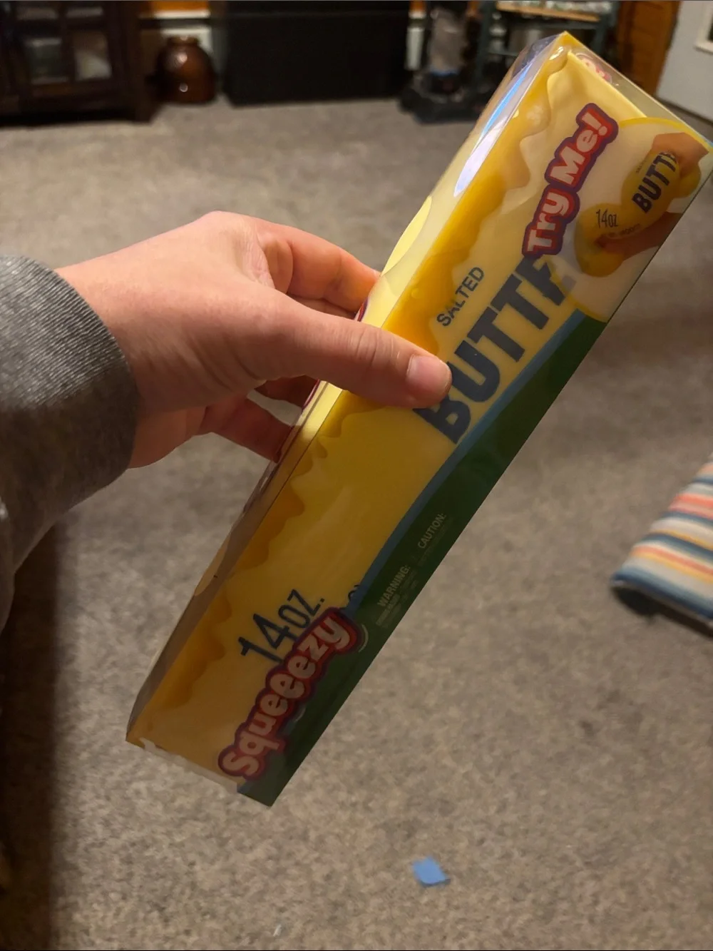 VIRAL Squeezy 14oz Salted Butter Toy - Yellow Packaging - Picture 3 of 3